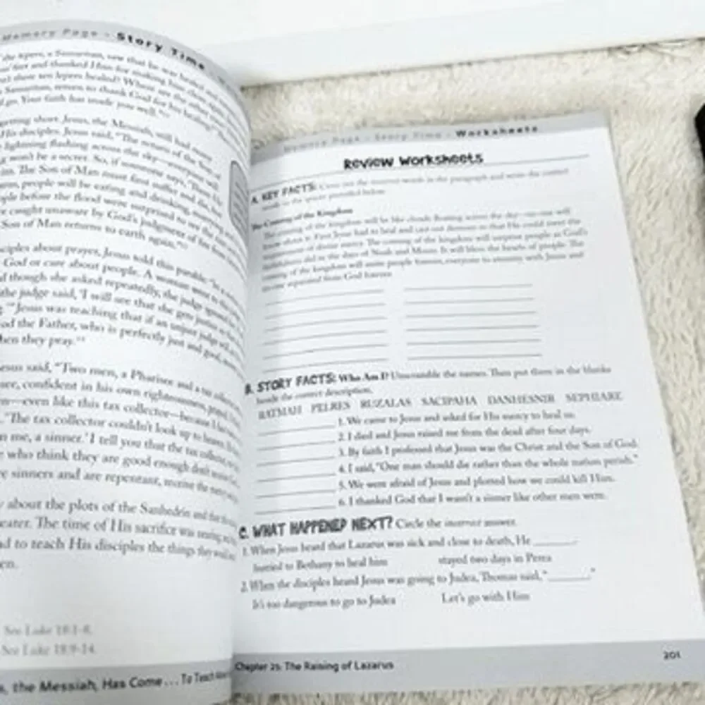 God's Great Covenant NEW Testament 1 Student Book & Teacher Guide Classical Acad
